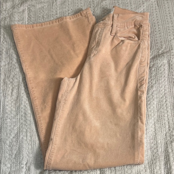 Frame Denim Pants - Frame Denim women’s Light blush Corduroy Pants le slim palazzo size 26